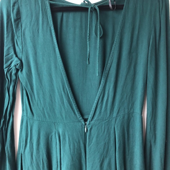 Preloved Forest Green Romper - Picture 5 of 6